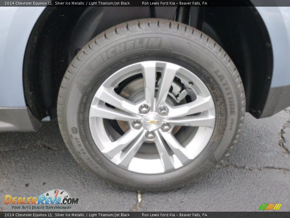 2014 Chevrolet Equinox LS Silver Ice Metallic / Light Titanium/Jet Black Photo #9