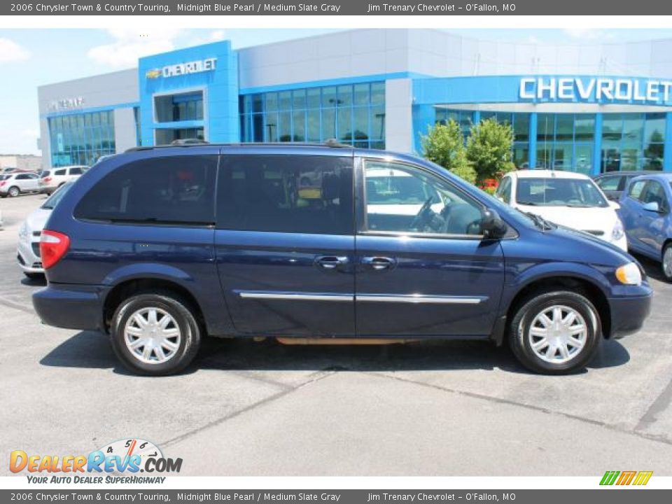 2006 Chrysler Town & Country Touring Midnight Blue Pearl / Medium Slate Gray Photo #1
