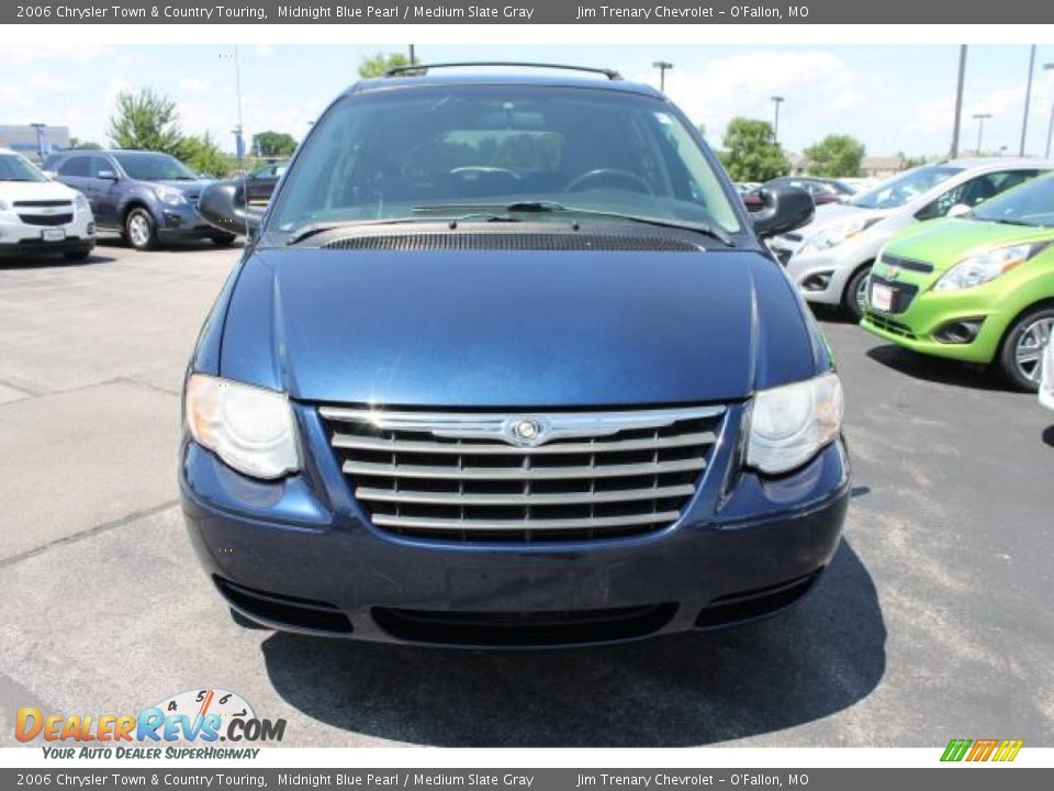 2006 Chrysler Town & Country Touring Midnight Blue Pearl / Medium Slate Gray Photo #8