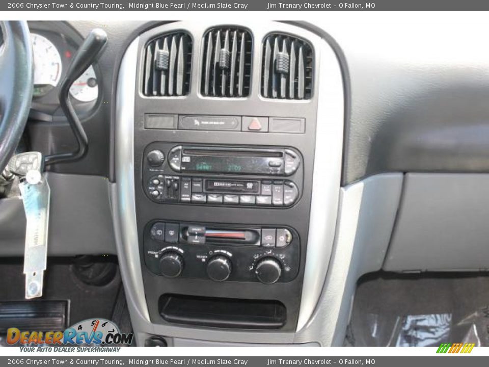 2006 Chrysler Town & Country Touring Midnight Blue Pearl / Medium Slate Gray Photo #12