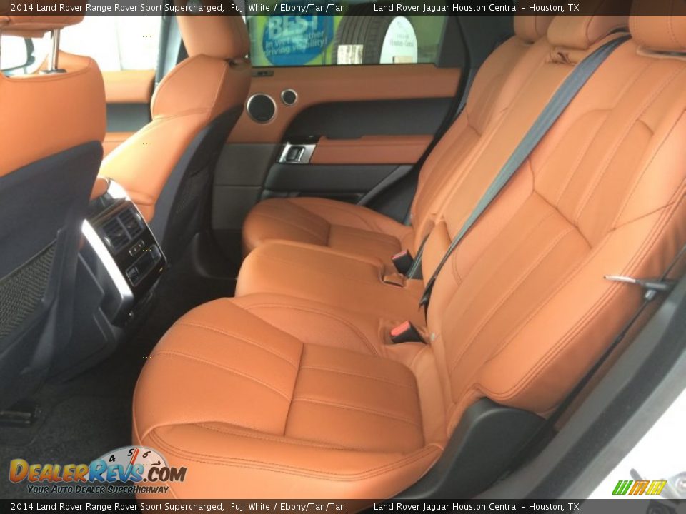 Rear Seat of 2014 Land Rover Range Rover Sport Supercharged Photo #3