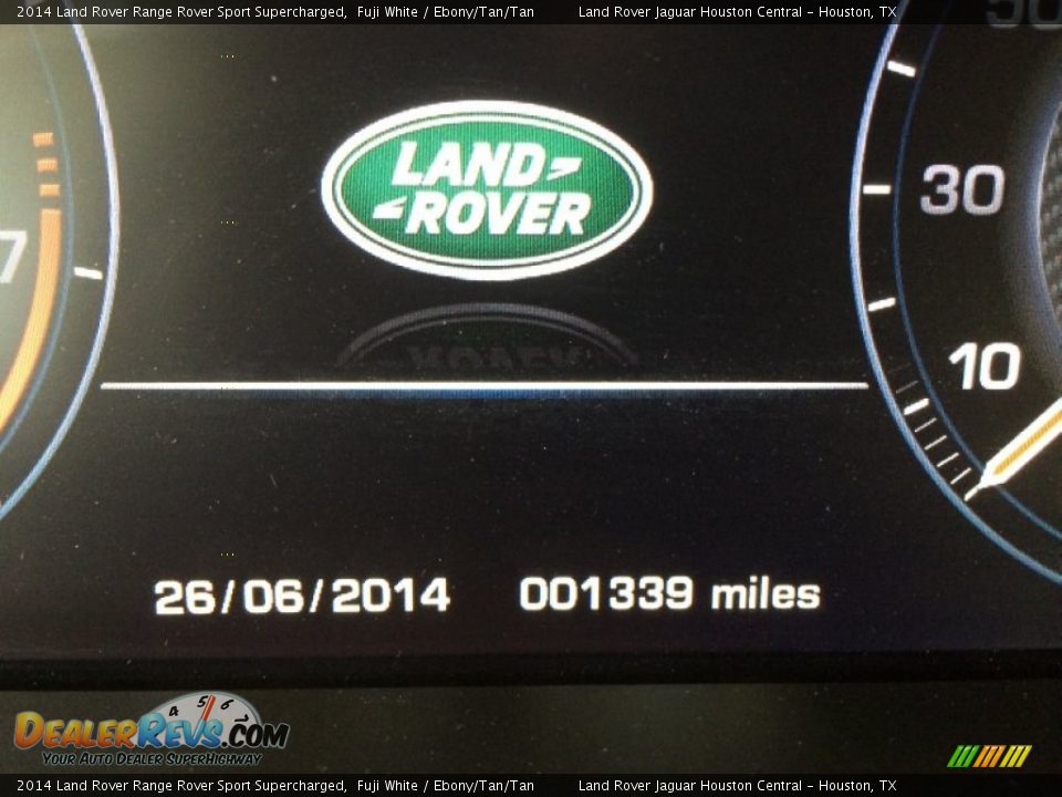 2014 Land Rover Range Rover Sport Supercharged Fuji White / Ebony/Tan/Tan Photo #17
