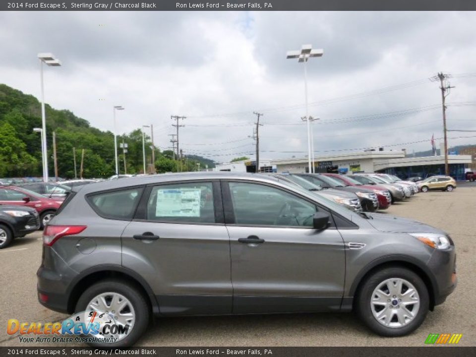 2014 Ford Escape S Sterling Gray / Charcoal Black Photo #1