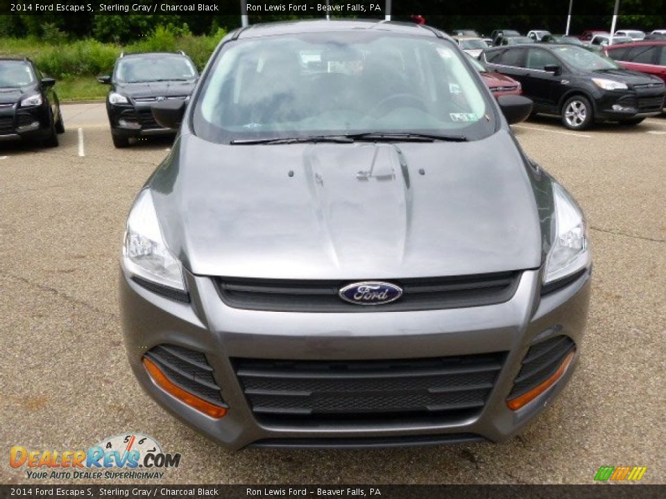 2014 Ford Escape S Sterling Gray / Charcoal Black Photo #3
