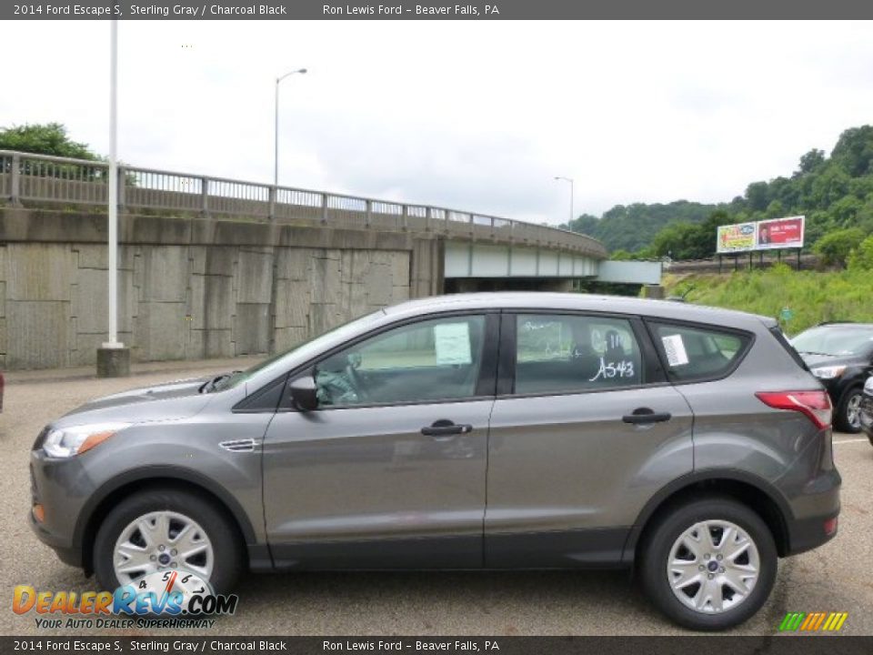 2014 Ford Escape S Sterling Gray / Charcoal Black Photo #5