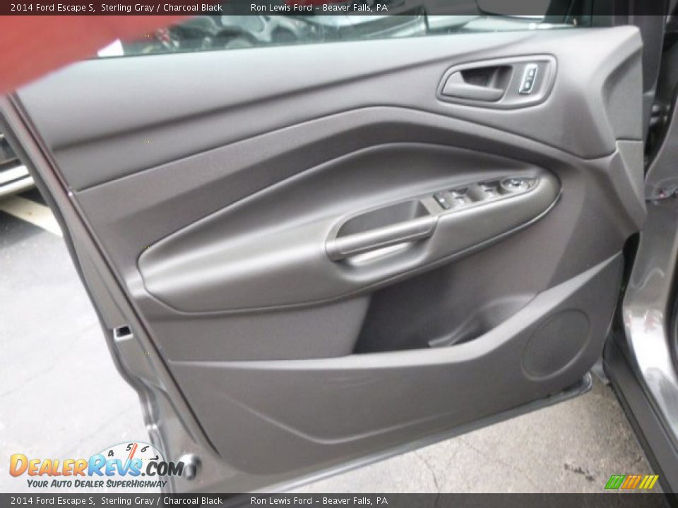 2014 Ford Escape S Sterling Gray / Charcoal Black Photo #11