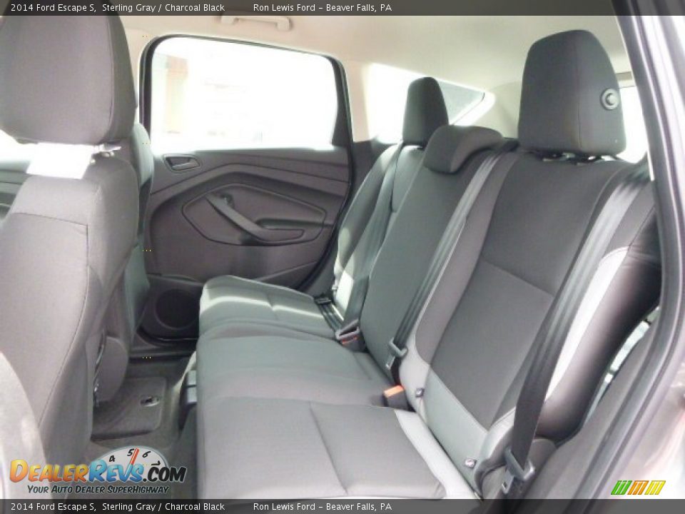 2014 Ford Escape S Sterling Gray / Charcoal Black Photo #12