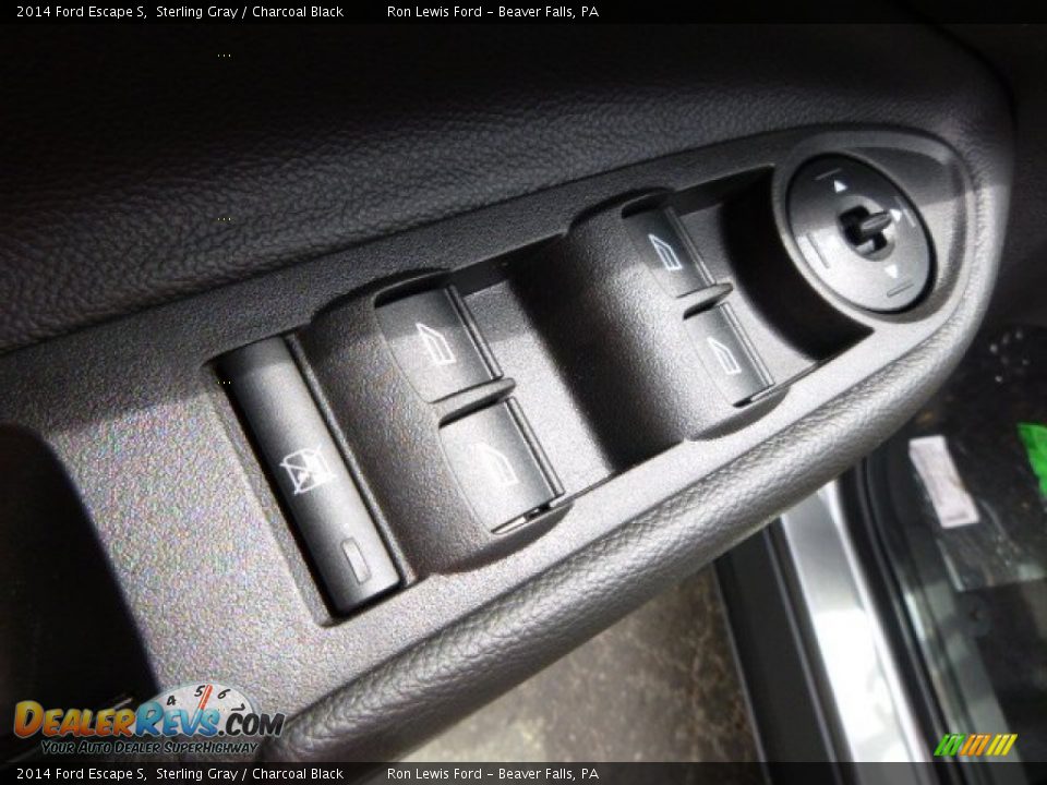 2014 Ford Escape S Sterling Gray / Charcoal Black Photo #15