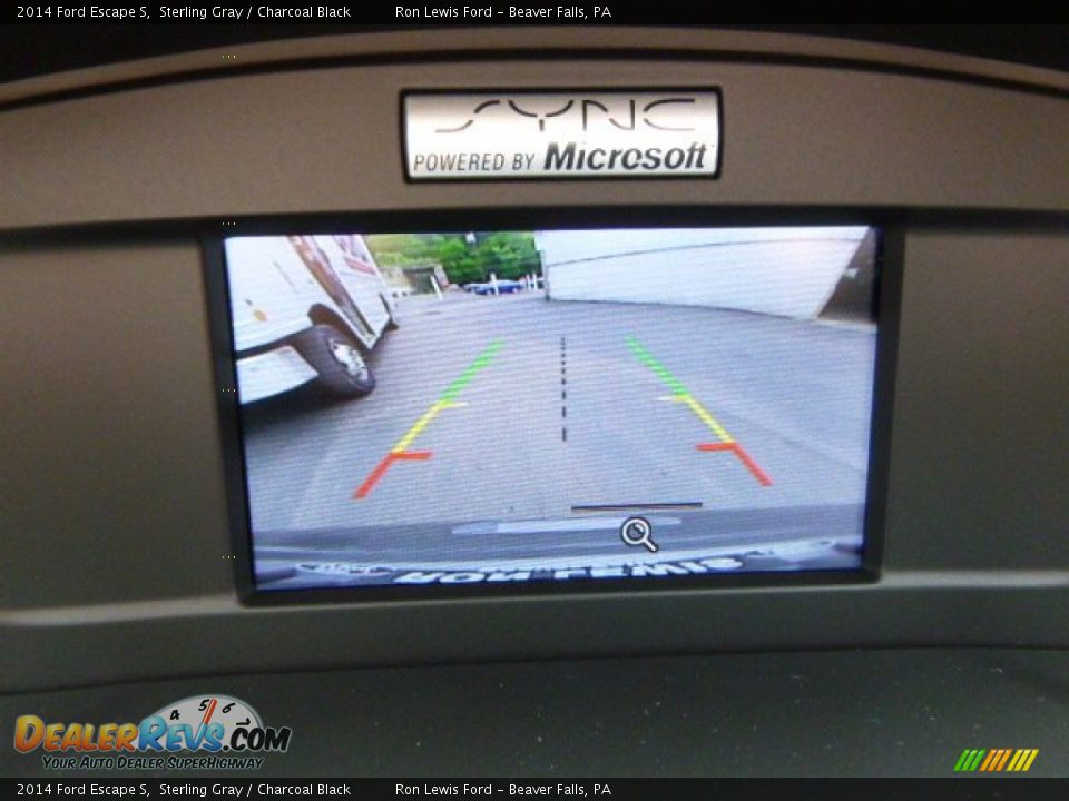 2014 Ford Escape S Sterling Gray / Charcoal Black Photo #17