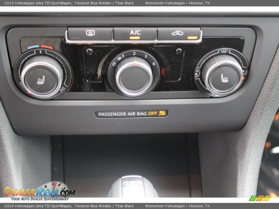 2014 Volkswagen Jetta TDI SportWagen Tempest Blue Metallic / Titan Black Photo #14