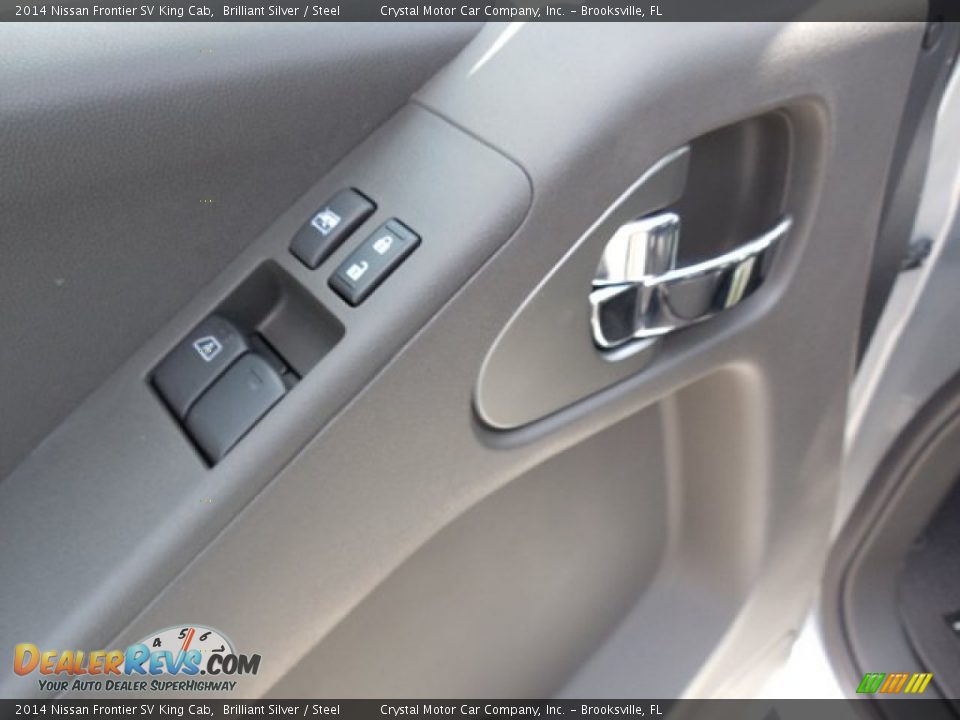 2014 Nissan Frontier SV King Cab Brilliant Silver / Steel Photo #17