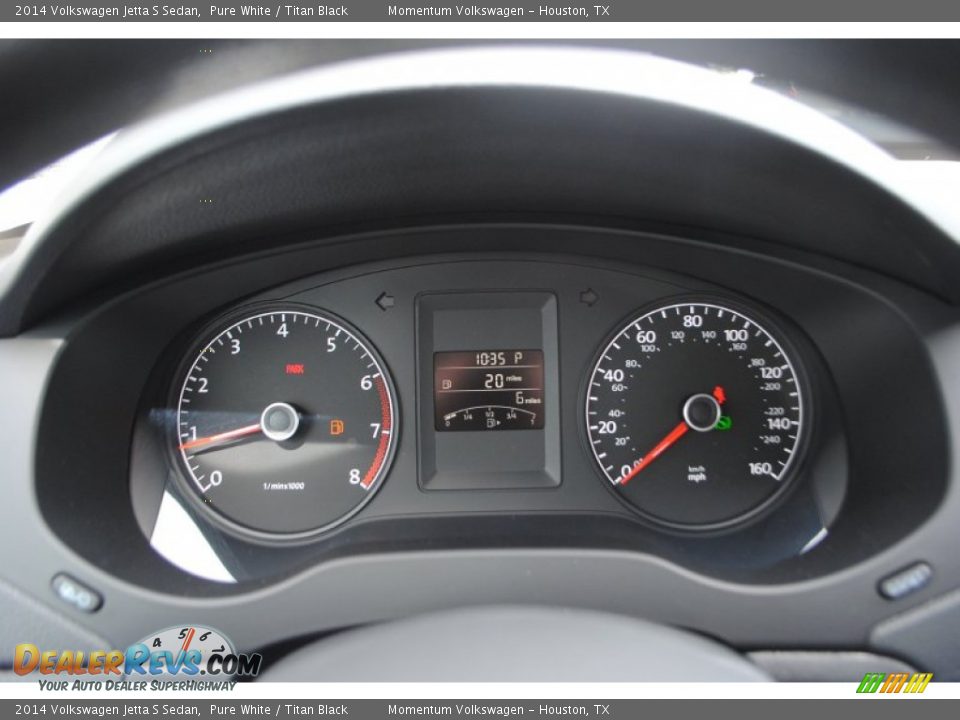 2014 Volkswagen Jetta S Sedan Pure White / Titan Black Photo #24