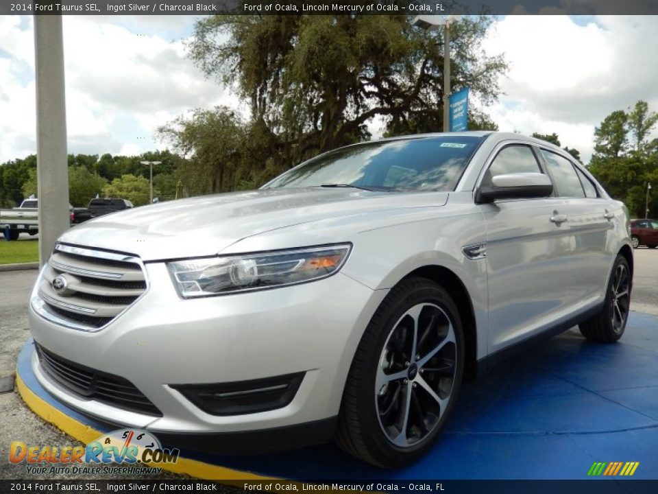 2014 Ford Taurus SEL Ingot Silver / Charcoal Black Photo #1