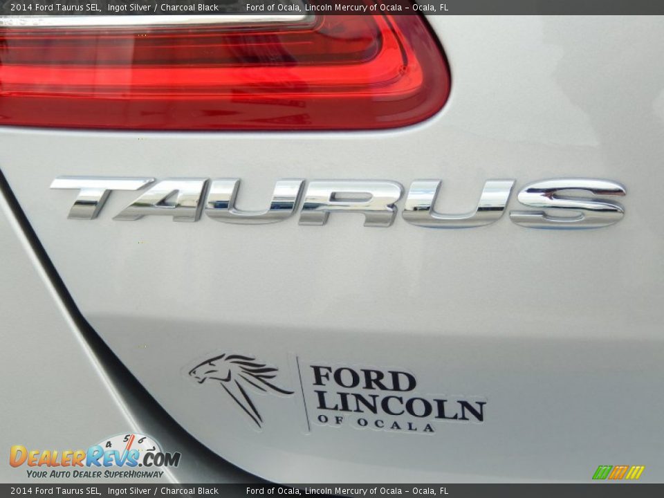 2014 Ford Taurus SEL Ingot Silver / Charcoal Black Photo #4