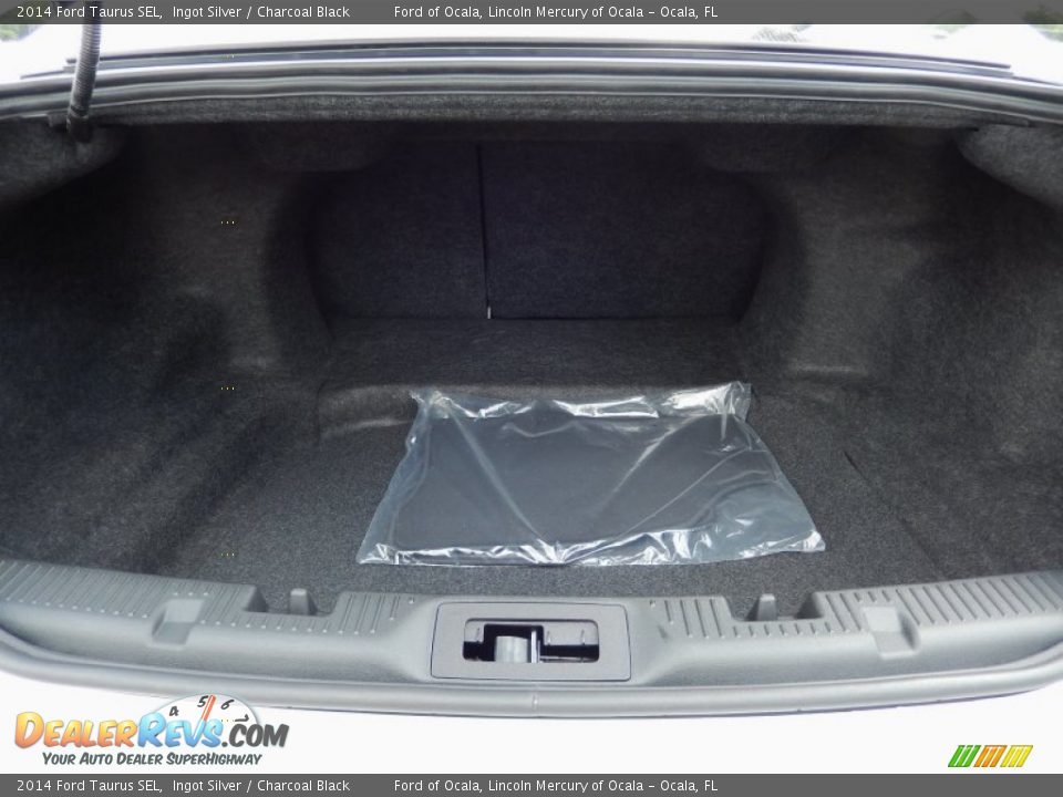 2014 Ford Taurus SEL Ingot Silver / Charcoal Black Photo #5