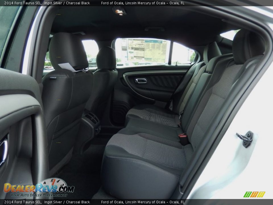 2014 Ford Taurus SEL Ingot Silver / Charcoal Black Photo #7