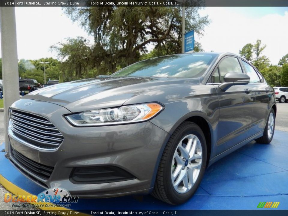 2014 Ford Fusion SE Sterling Gray / Dune Photo #1