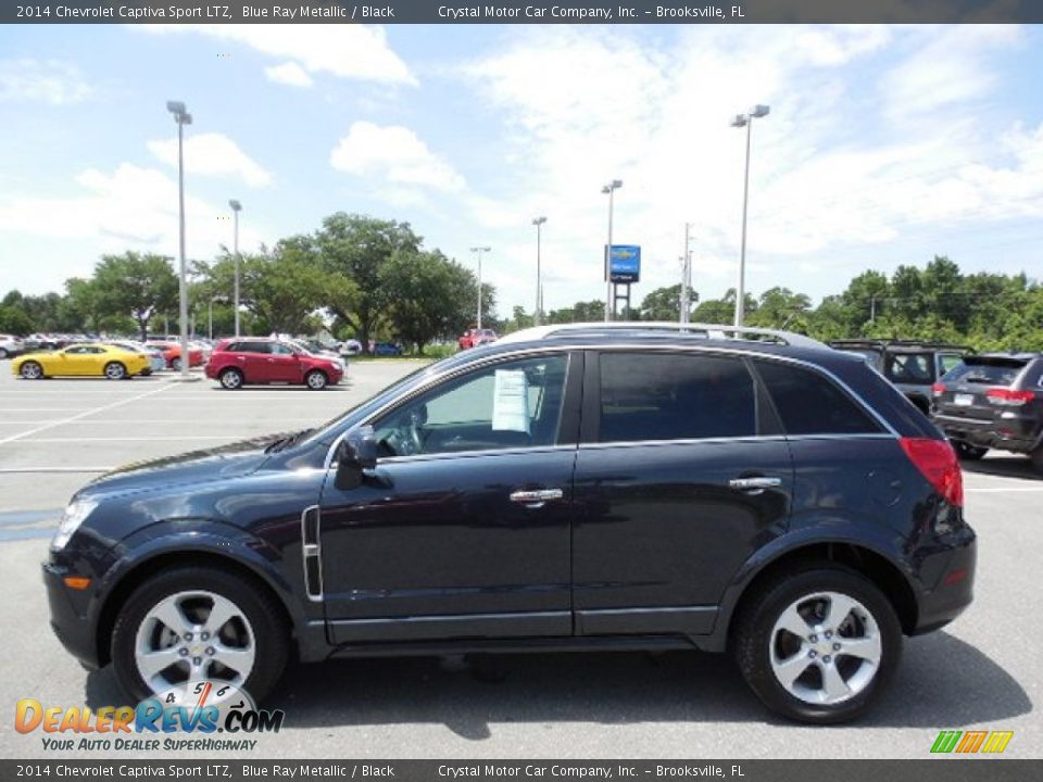 2014 Chevrolet Captiva Sport LTZ Blue Ray Metallic / Black Photo #2