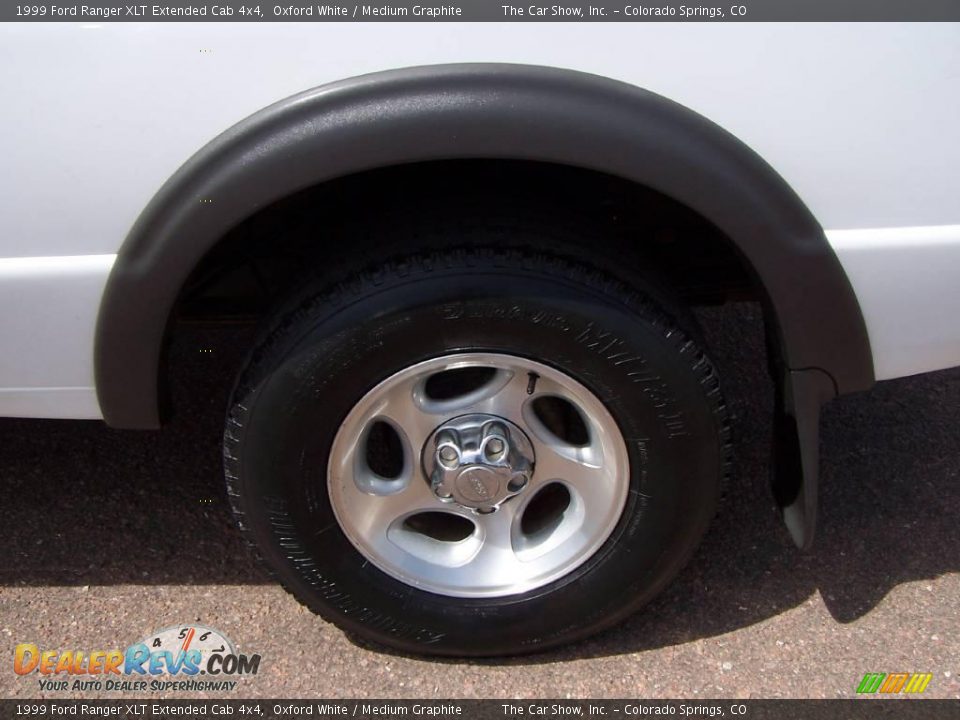1999 Ford Ranger XLT Extended Cab 4x4 Oxford White / Medium Graphite Photo #20
