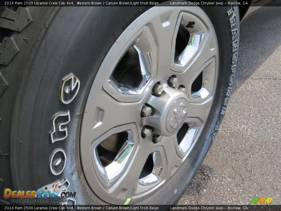 2014 Ram 2500 Laramie Crew Cab 4x4 Western Brown / Canyon Brown/Light Frost Beige Photo #5