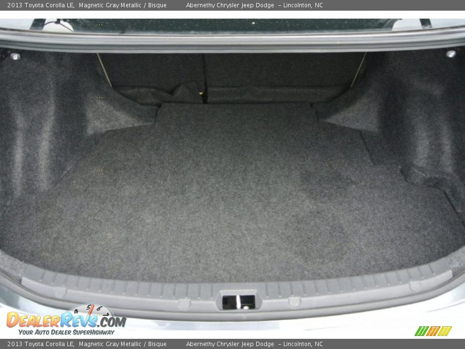 2013 Toyota Corolla LE Magnetic Gray Metallic / Bisque Photo #19