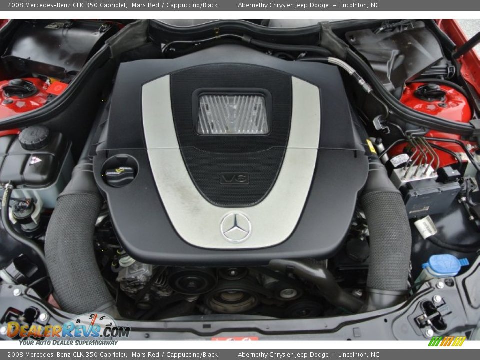 2008 Mercedes-Benz CLK 350 Cabriolet 3.5 Liter DOHC 24-Valve VVT V6 Engine Photo #23