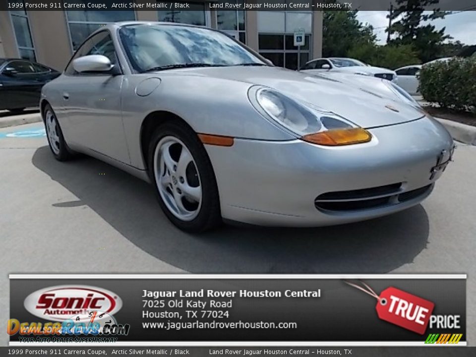 1999 Porsche 911 Carrera Coupe Arctic Silver Metallic / Black Photo #1