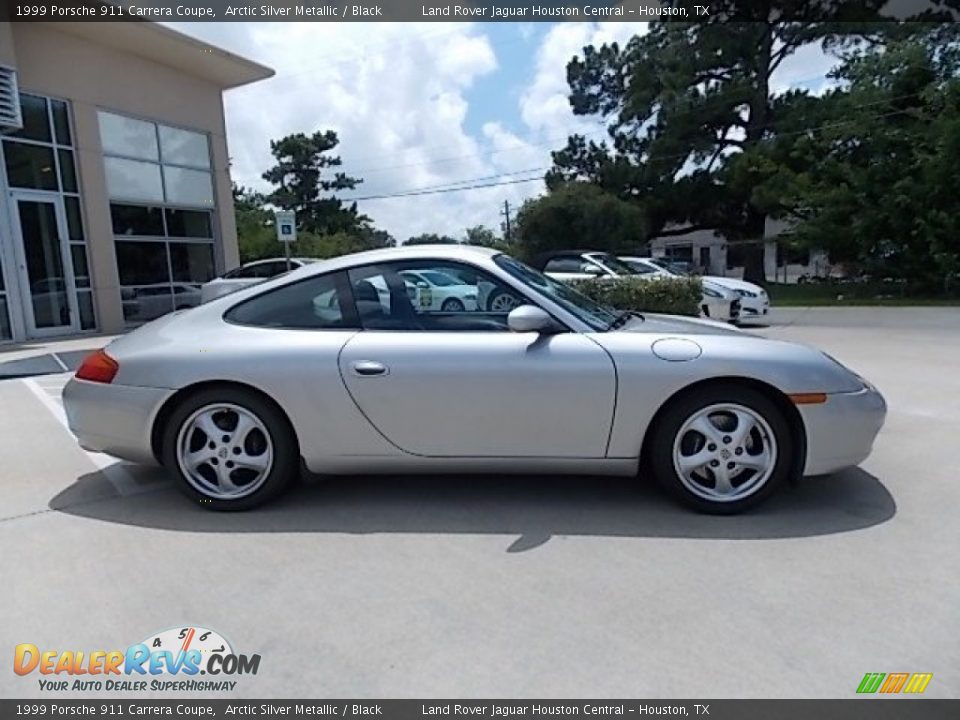 1999 Porsche 911 Carrera Coupe Arctic Silver Metallic / Black Photo #5