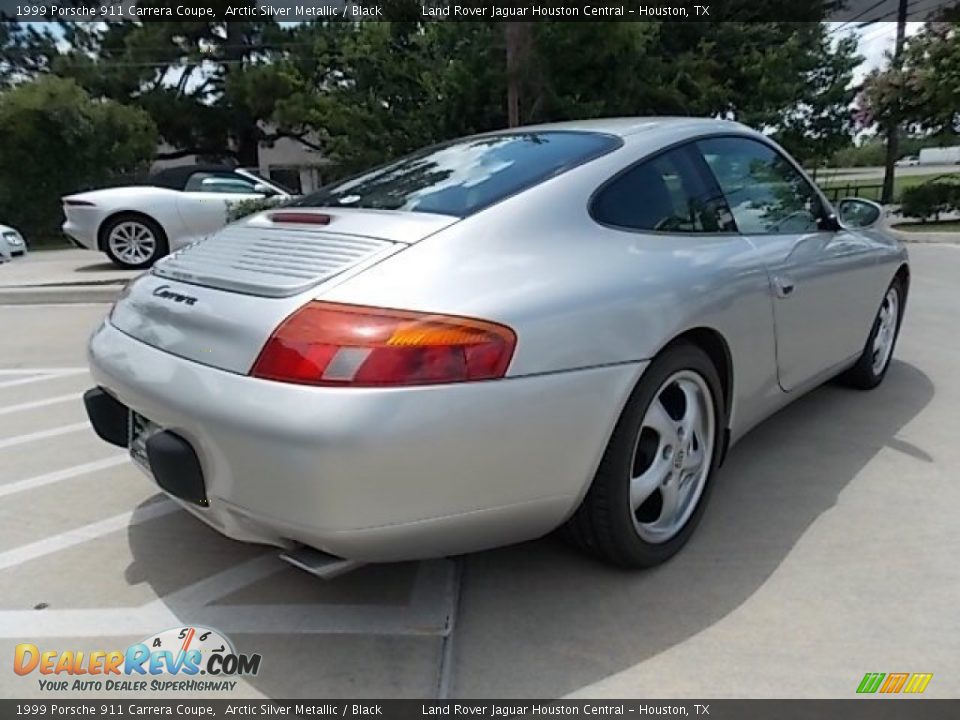 1999 Porsche 911 Carrera Coupe Arctic Silver Metallic / Black Photo #6