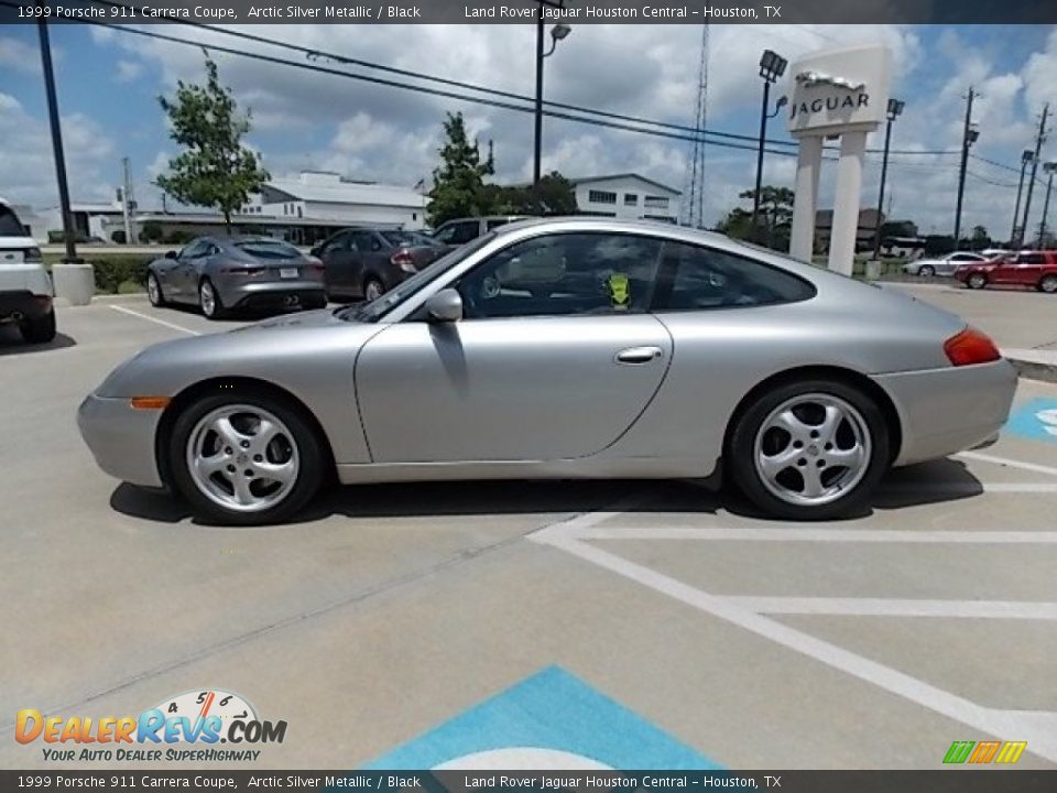 1999 Porsche 911 Carrera Coupe Arctic Silver Metallic / Black Photo #9