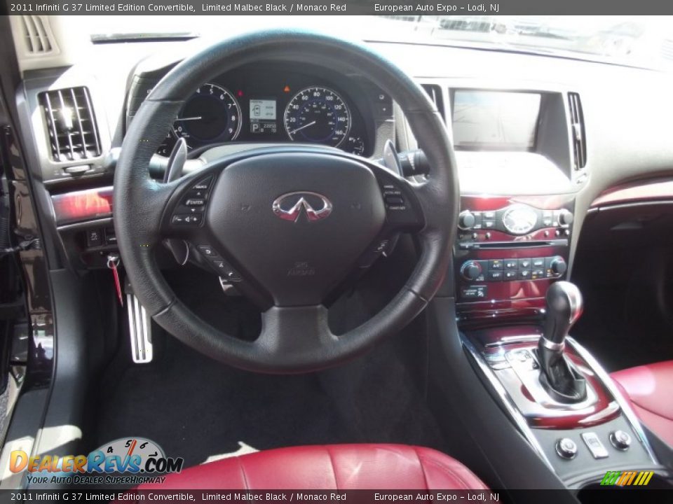 Dashboard of 2011 Infiniti G 37 Limited Edition Convertible Photo #14
