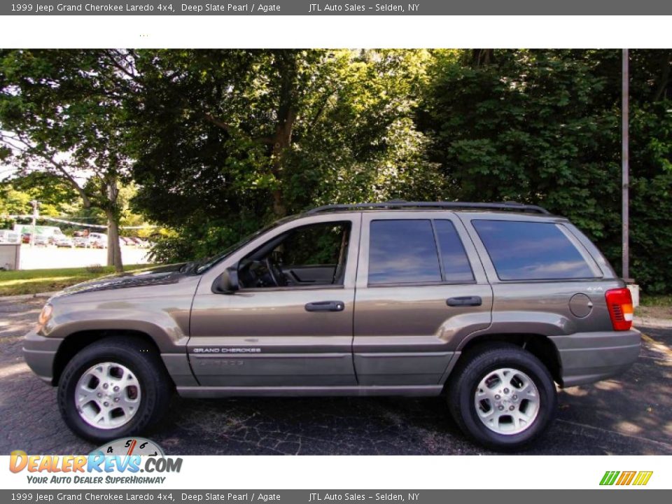 1999 Jeep Grand Cherokee Laredo 4x4 Deep Slate Pearl / Agate Photo #3