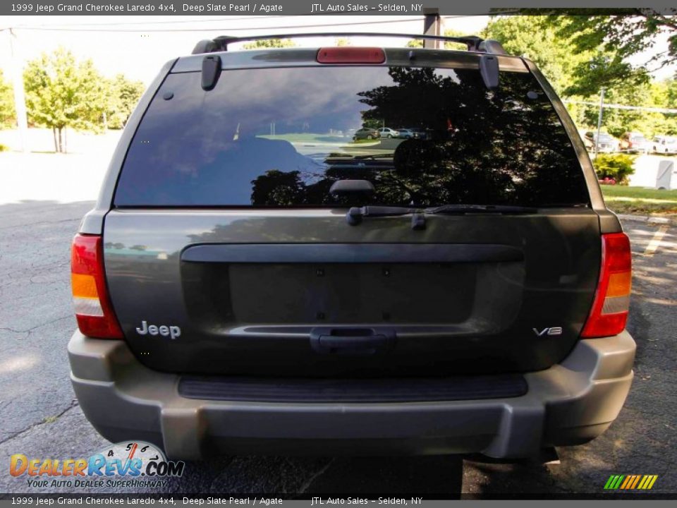 1999 Jeep Grand Cherokee Laredo 4x4 Deep Slate Pearl / Agate Photo #5