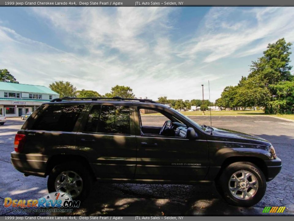 1999 Jeep Grand Cherokee Laredo 4x4 Deep Slate Pearl / Agate Photo #7