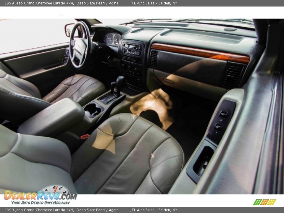 1999 Jeep Grand Cherokee Laredo 4x4 Deep Slate Pearl / Agate Photo #13