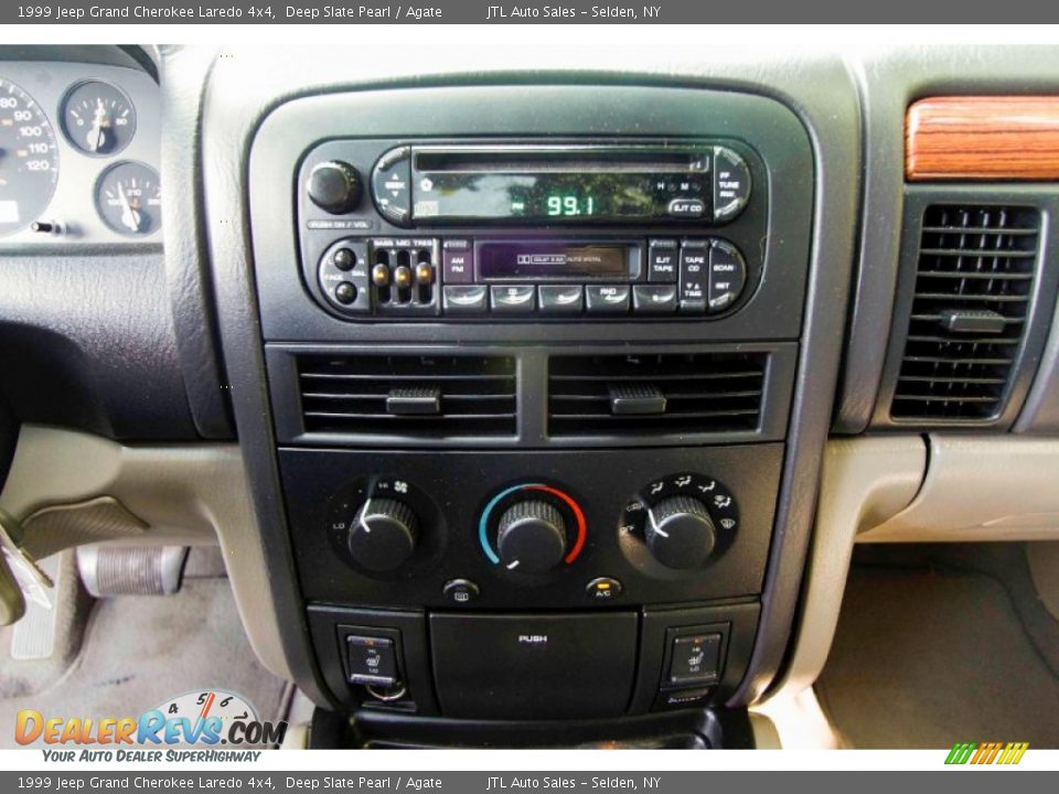 1999 Jeep Grand Cherokee Laredo 4x4 Deep Slate Pearl / Agate Photo #14