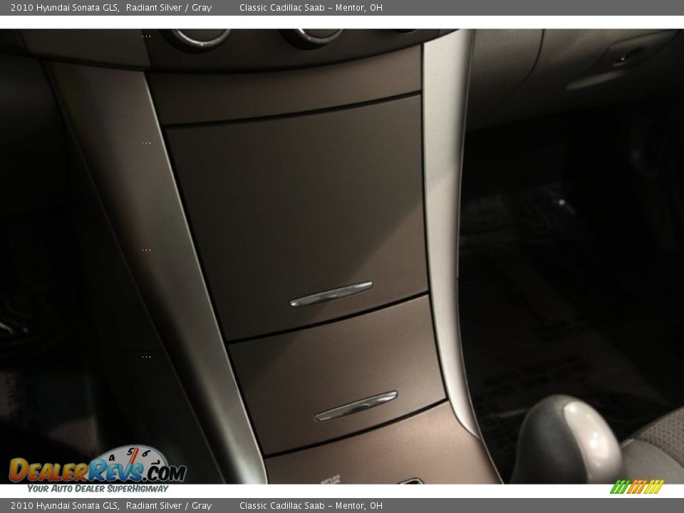 2010 Hyundai Sonata GLS Radiant Silver / Gray Photo #9