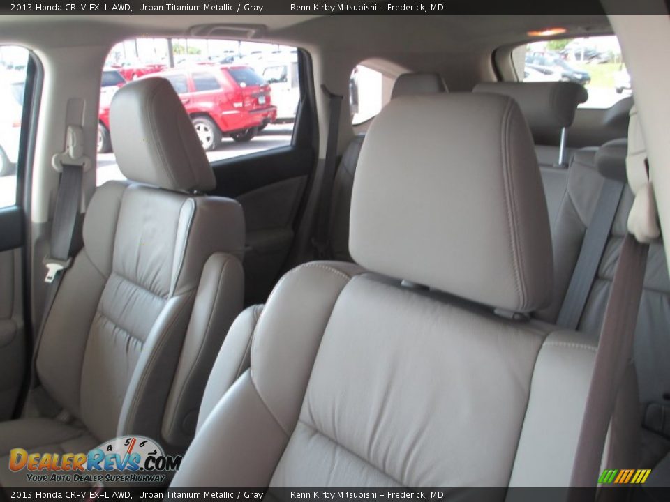 2013 Honda CR-V EX-L AWD Urban Titanium Metallic / Gray Photo #11