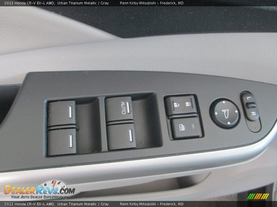 2013 Honda CR-V EX-L AWD Urban Titanium Metallic / Gray Photo #14