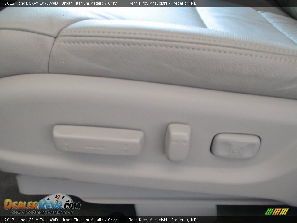 2013 Honda CR-V EX-L AWD Urban Titanium Metallic / Gray Photo #15