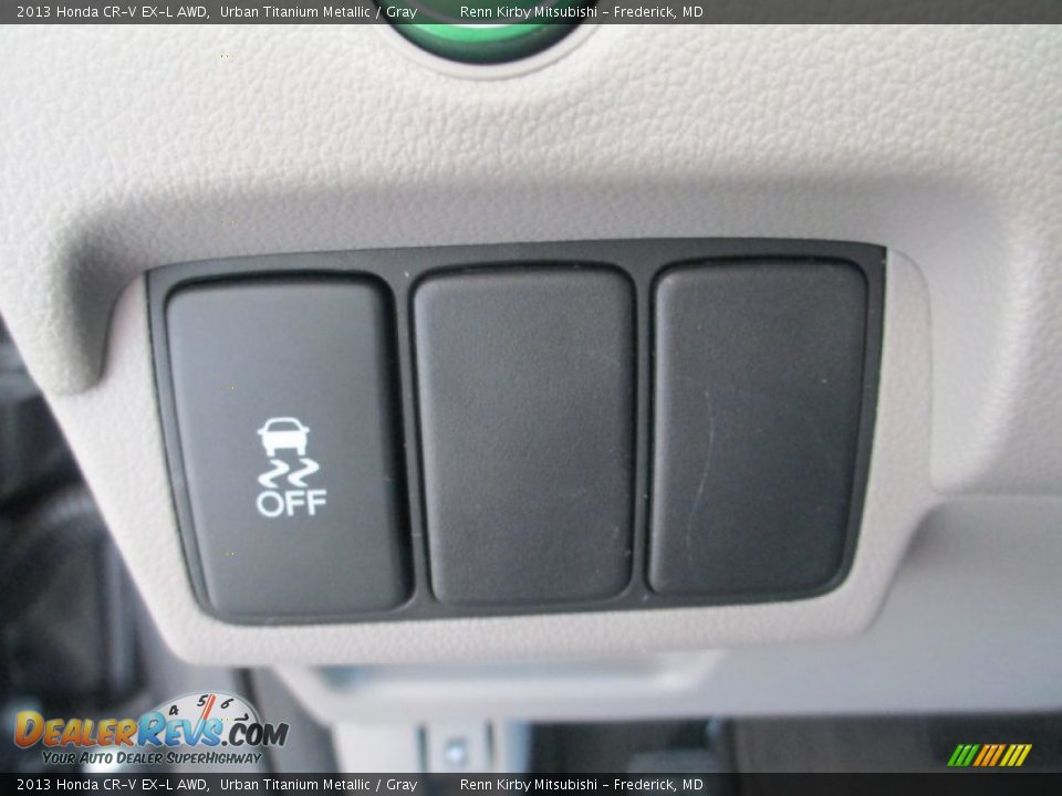 2013 Honda CR-V EX-L AWD Urban Titanium Metallic / Gray Photo #16