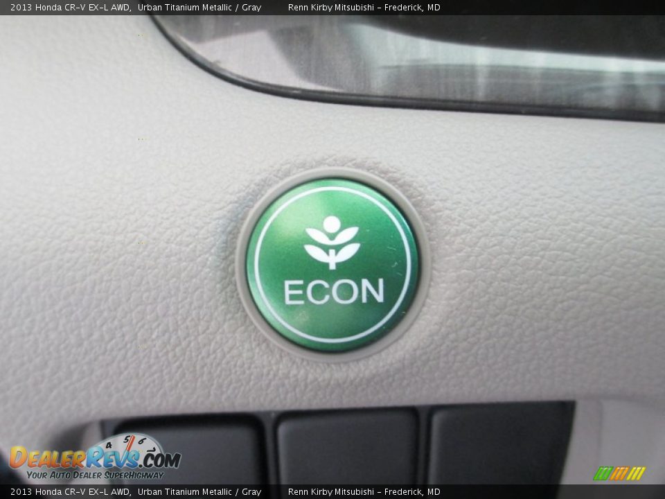 2013 Honda CR-V EX-L AWD Urban Titanium Metallic / Gray Photo #17
