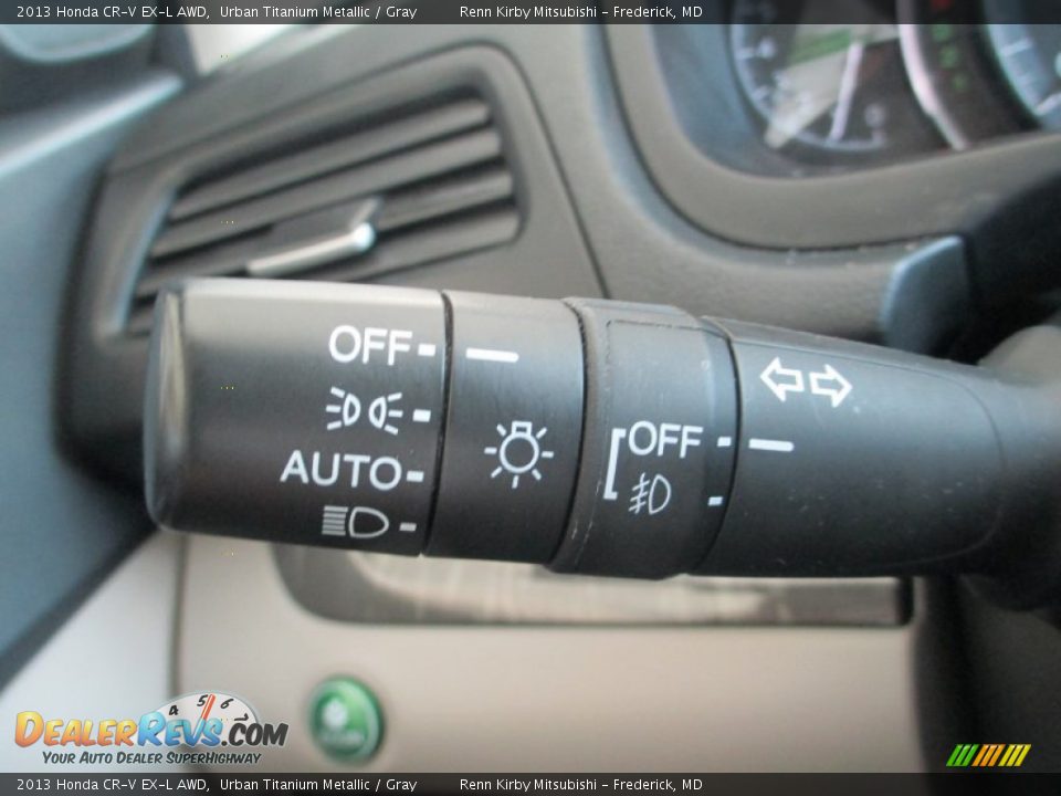 2013 Honda CR-V EX-L AWD Urban Titanium Metallic / Gray Photo #19