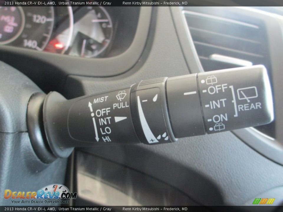 2013 Honda CR-V EX-L AWD Urban Titanium Metallic / Gray Photo #20