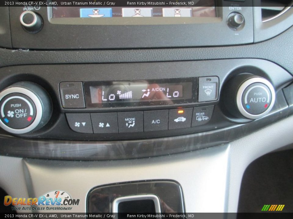 2013 Honda CR-V EX-L AWD Urban Titanium Metallic / Gray Photo #27