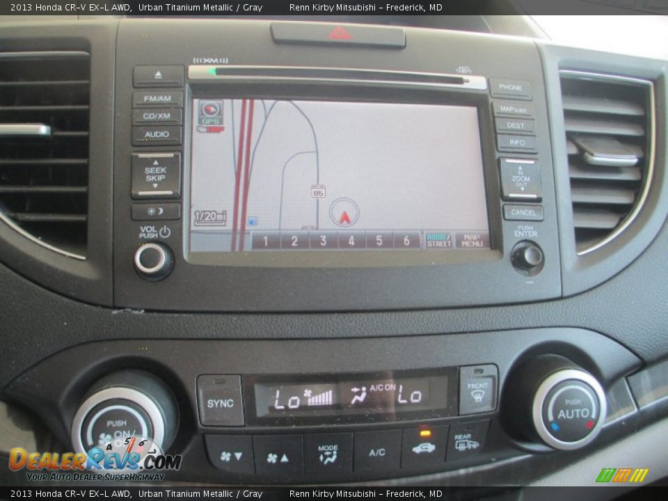 2013 Honda CR-V EX-L AWD Urban Titanium Metallic / Gray Photo #28