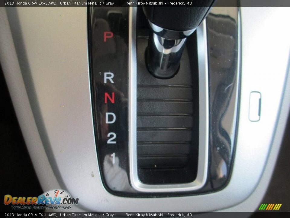 2013 Honda CR-V EX-L AWD Urban Titanium Metallic / Gray Photo #29