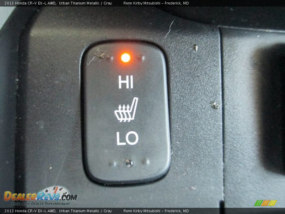 2013 Honda CR-V EX-L AWD Urban Titanium Metallic / Gray Photo #31