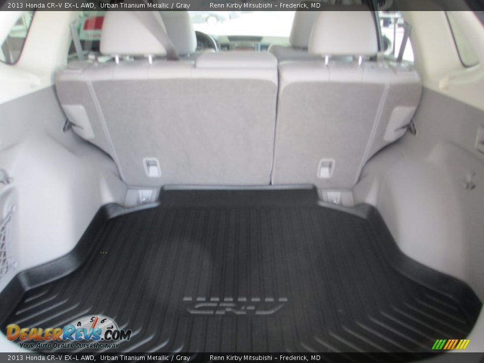 2013 Honda CR-V EX-L AWD Urban Titanium Metallic / Gray Photo #36