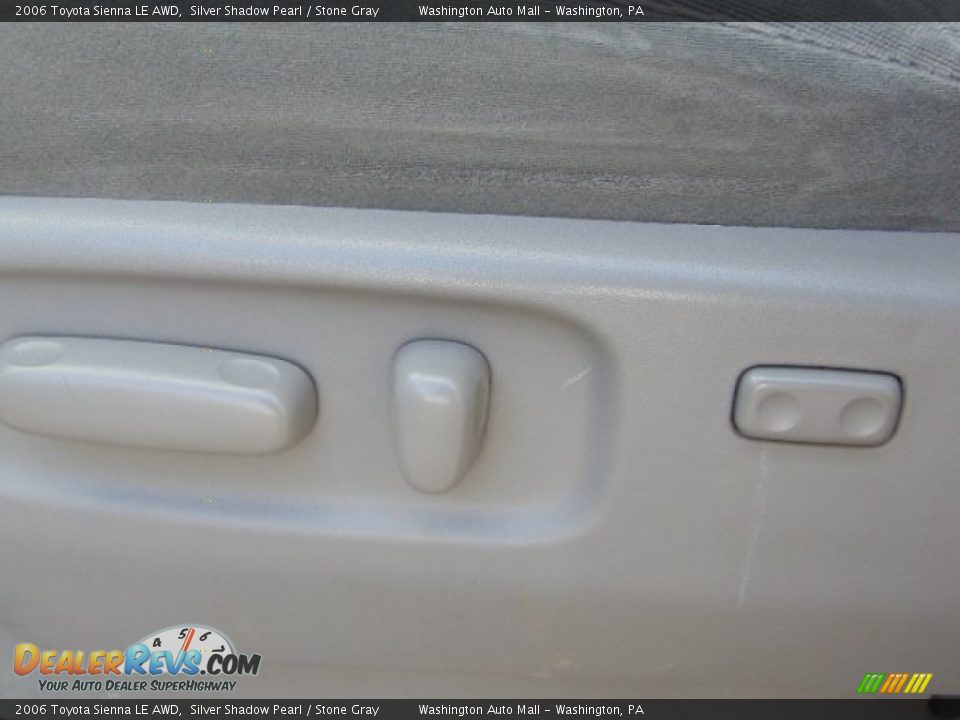 2006 Toyota Sienna LE AWD Silver Shadow Pearl / Stone Gray Photo #11